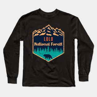 Lolo national forest Long Sleeve T-Shirt